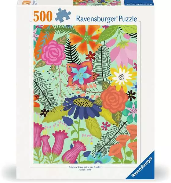 Ravensberger Matratzen Puzzle 500 Teile - Flowerjungle