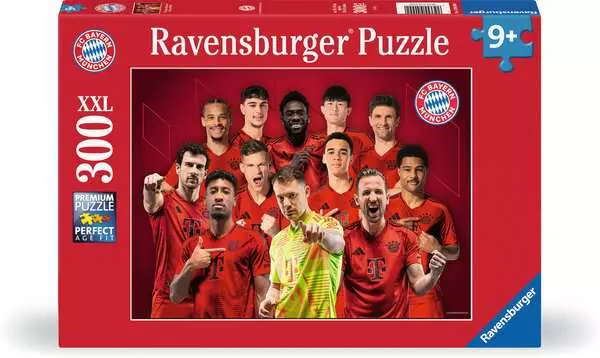 Ravensberger Matratzen Kinderpuzzle ab 9 Jahren - FC Bayern München Saison 2024/25 - 300 Teile