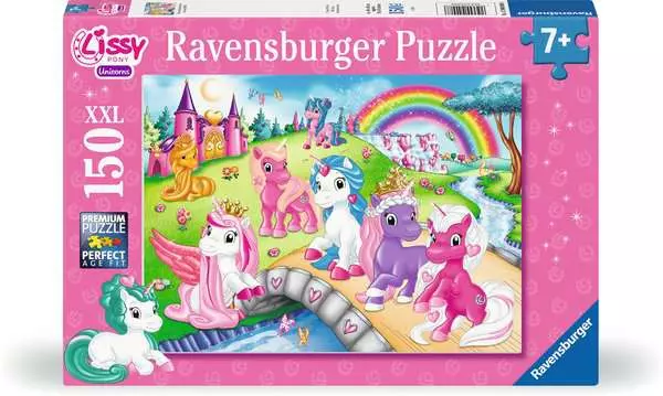 Ravensberger Matratzen Kinderpuzzle ab 7 Jahren - Die zauberhafte Welt der Lissy PONYs - 150 Teile