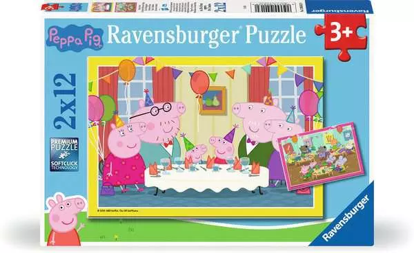 Ravensberger Matratzen Kinderpuzzle ab 3 Jahren - Zeit zu feiern! - 12 Teile