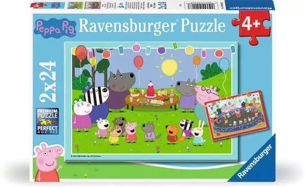 Ravensberger Matratzen Kinderpuzzle ab 4 Jahren - Partyzeit! - 24 Teile