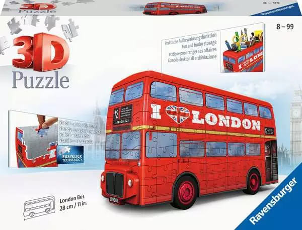 Ravensberger Matratzen 3D Puzzle London Bus