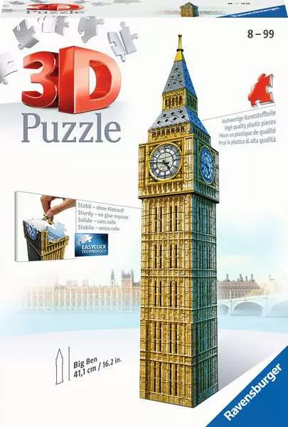 Ravensberger Matratzen 3D Puzzle Big Ben