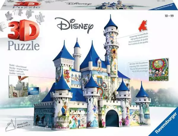 Ravensberger Matratzen 3D Puzzle Walt Disney Schloss