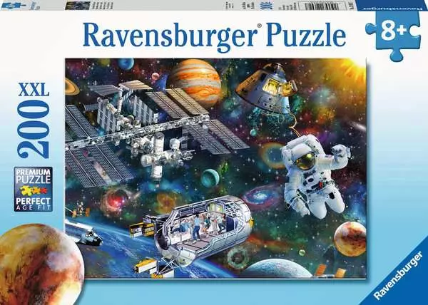 Ravensberger Matratzen Kinderpuzzle ab 8 Jahren - Expedition Weltraum - 200 Teile