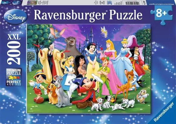 Ravensberger Matratzen Kinderpuzzle ab 8 Jahren - Disney Lieblinge - 200 Teile