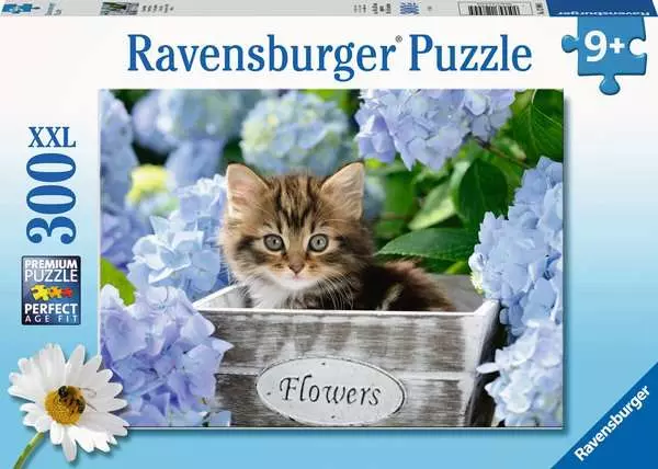 Ravensberger Matratzen Kinderpuzzle ab 9 Jahren - Kleine Katze - 300 Teile