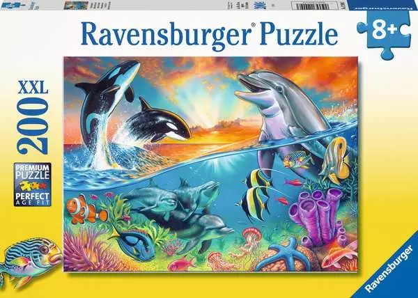 Ravensberger Matratzen Kinderpuzzle ab 8 Jahren - Ozeanbewohner - 200 Teile