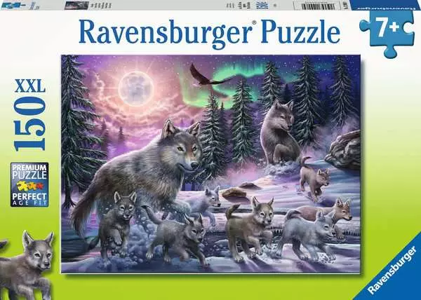 Ravensberger Matratzen Kinderpuzzle ab 7 Jahren - Nordwölfe - 150 Teile