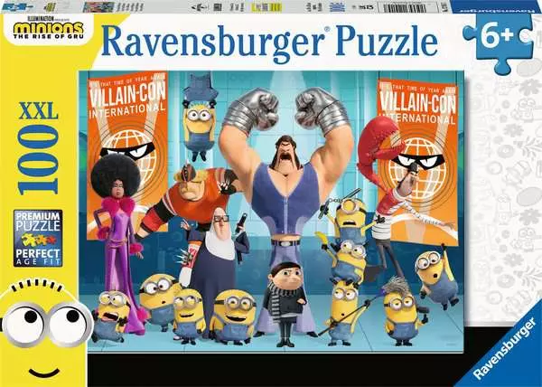 Ravensberger Matratzen Kinderpuzzle ab 6 Jahren - Gru und die Minions - 100 Teile