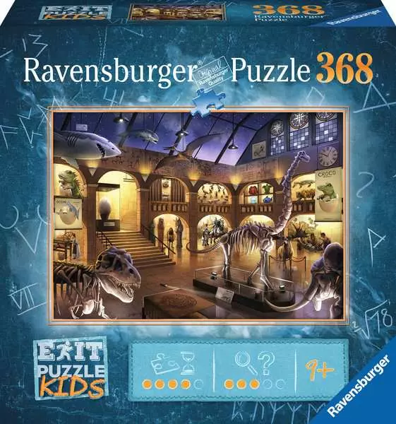 Ravensberger Matratzen Kinderpuzzle ab 9 Jahren - EXIT Puzzle Kids Im Naturkundemuseum - 368 Teile