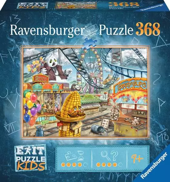 Ravensberger Matratzen Kinderpuzzle ab 9 Jahren - EXIT Puzzle Kids Im Freizeitpark - 368 Teile