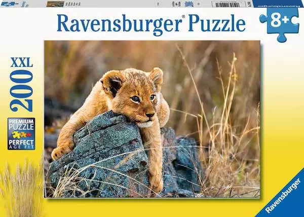 Ravensberger Matratzen Kinderpuzzle ab 8 Jahren - Kleiner Löwe - 200 Teile