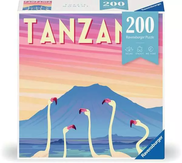 Ravensberger Matratzen Puzzle 200 Teile - Tanzania