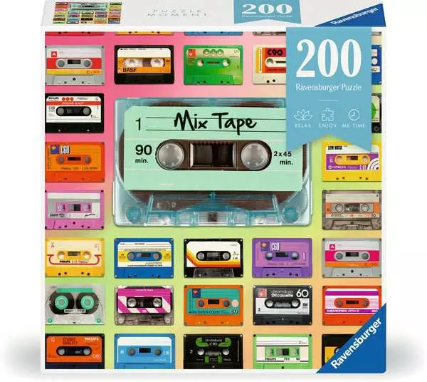 Ravensberger Matratzen Puzzle 200 Teile - Mix Tape