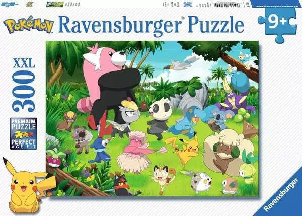 Ravensberger Matratzen Kinderpuzzle ab 9 Jahren - Wilde Pokémon - 300 Teile