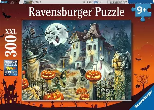 Ravensberger Matratzen Kinderpuzzle ab 9 Jahren - Das Halloweenhaus - 300 Teile