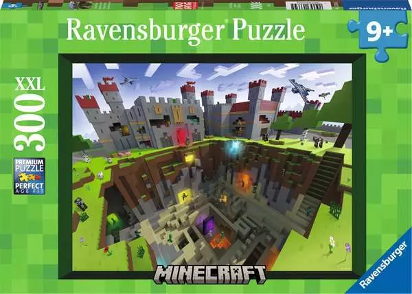 Ravensberger Matratzen Kinderpuzzle ab 9 Jahren - Minecraft Cutaway - 300 Teile