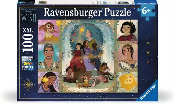 Ravensberger Matratzen Kinderpuzzle ab 6 Jahren - Disney Wish - 100 Teile