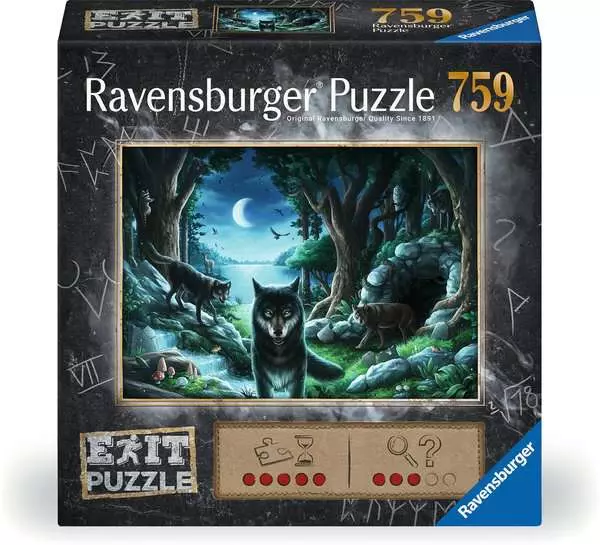 Ravensberger Matratzen Puzzle 759 Teile - Wolfsgeschichten