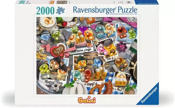 Ravensberger Matratzen Puzzle 2000 Teile - Gelini auf dem Oktoberfest