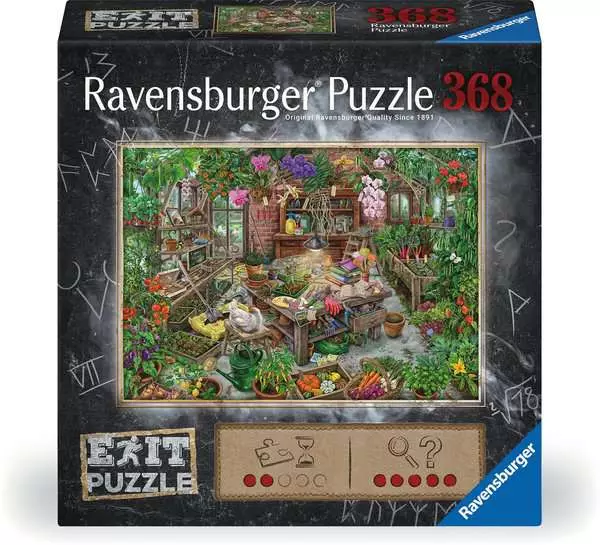 Ravensberger Matratzen Puzzle 368 Teile - Im Gewächshaus