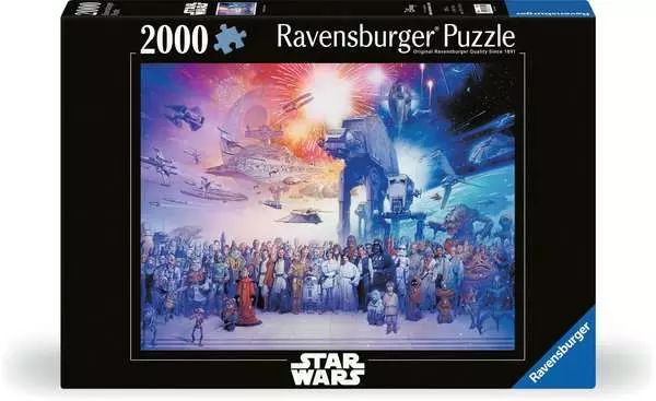 Ravensberger Matratzen Puzzle 2000 Teile - Star Wars Universum