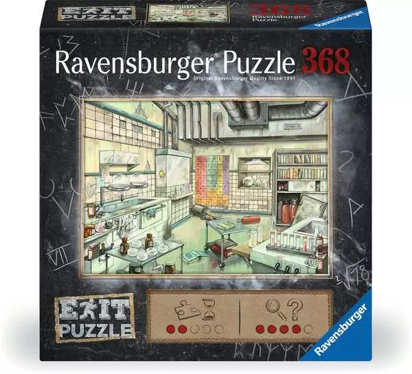 Ravensberger Matratzen Puzzle 368 Teile - Das Labor