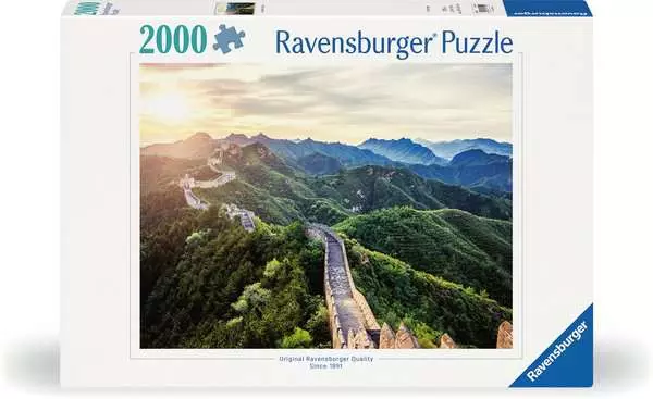 Ravensberger Matratzen Puzzle 2000 Teile - Chinesische Mauer im Sonnenlicht