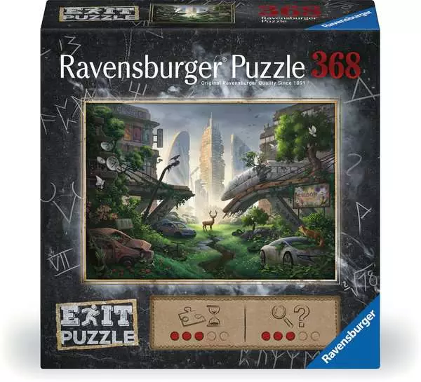 Ravensberger Matratzen Puzzle 368 Teile - Apokalyptische Stadt