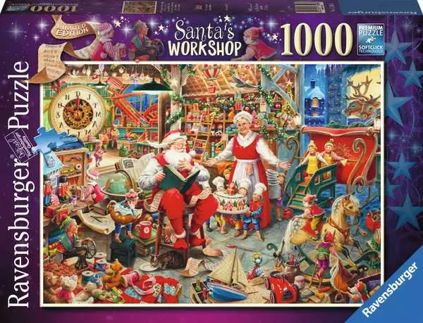 Ravensberger Matratzen Puzzle 1000 Teile - Santa's Workshop