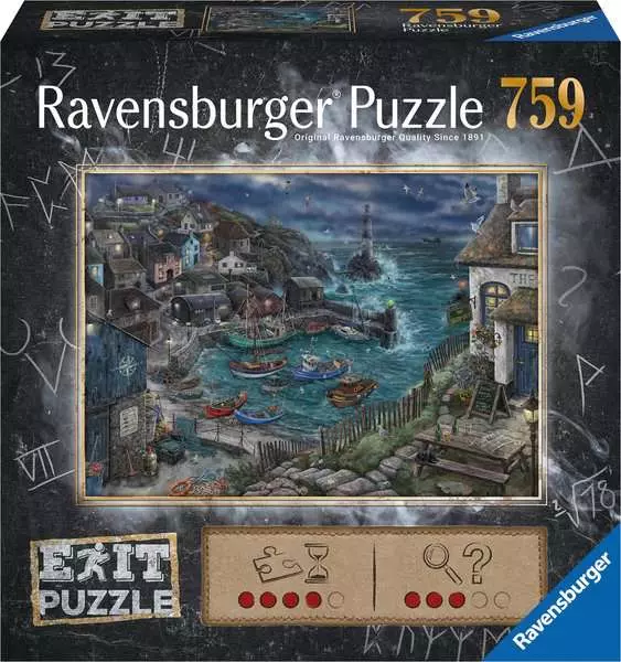 Ravensberger Matratzen Puzzle 759 Teile - Das Fischerdorf