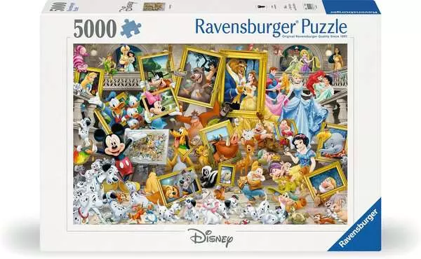 Ravensberger Matratzen Puzzle 5000 Teile - Micky als Künstler