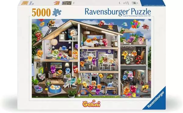 Ravensberger Matratzen Puzzle 5000 Teile - Gelini Puppenhaus