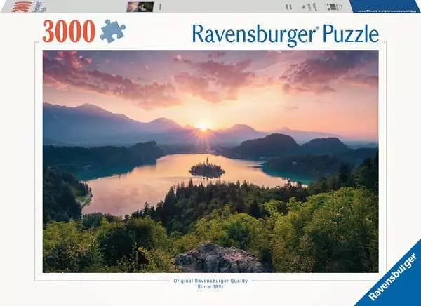 Ravensberger Matratzen Puzzle 3000 Teile - Bleder See, Slowenien