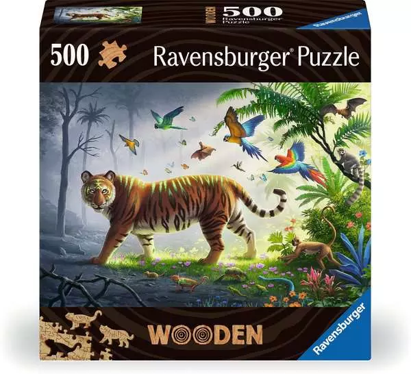 Ravensberger Matratzen Puzzle 500 Teile - Tiger im Dschungel