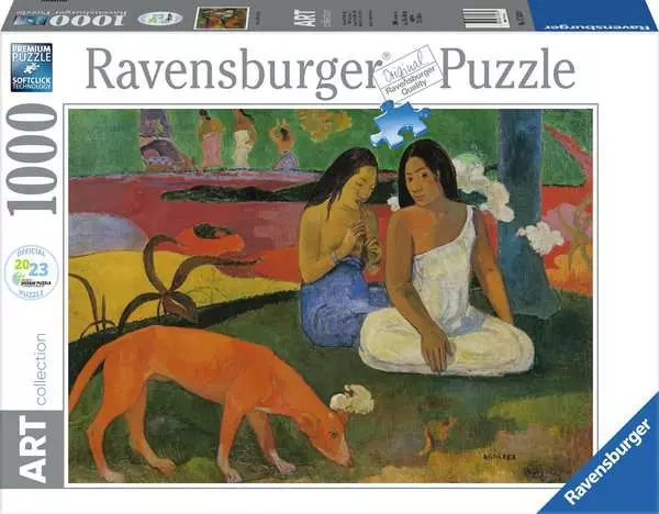 Ravensberger Matratzen Puzzle 1000 Teile - Paul Gauguin Arearea 1000p