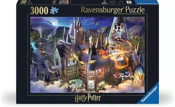 Ravensberger Matratzen Puzzle 3000 Teile - Hogwarts Interior