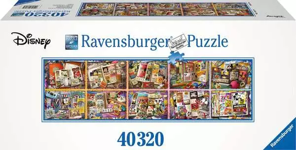 Ravensberger Matratzen Puzzle 40000 Teile - Mickey's 90. Geburtstag