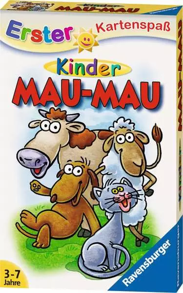 Ravensberger Matratzen Kinder Mau Mau - Kartenspiel ab 3 Jahren