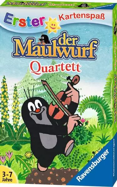 Ravensberger Matratzen Der Maulwurf-Quartett - Kartenspiel ab 3 Jahren