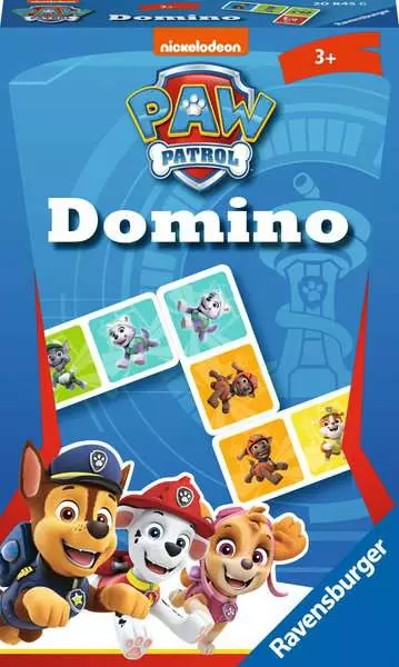 Ravensberger Matratzen Paw Patrol Domino - Reisespiel ab 3 Jahren