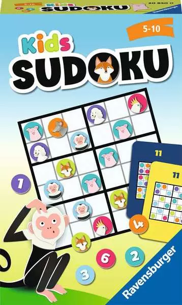 Ravensberger Matratzen Kids Sudoku - Reisespiel ab 5 Jahren