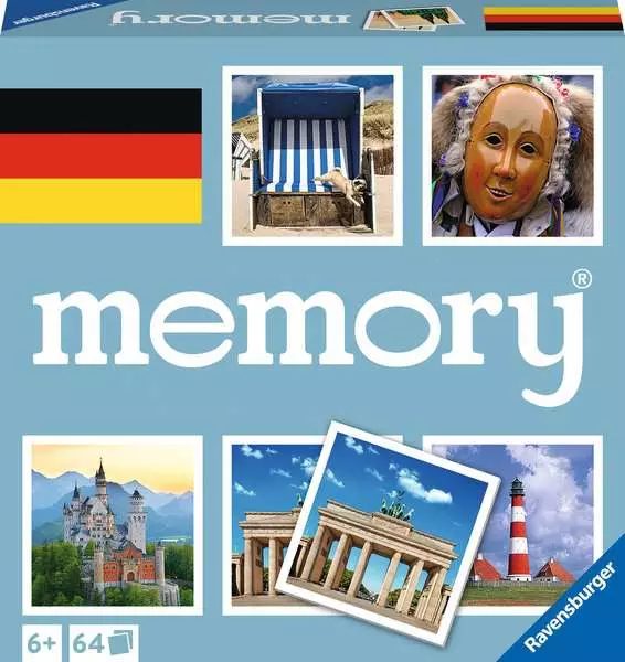 Ravensberger Matratzen memory® Deutschland - Spiel ab 6 Jahren