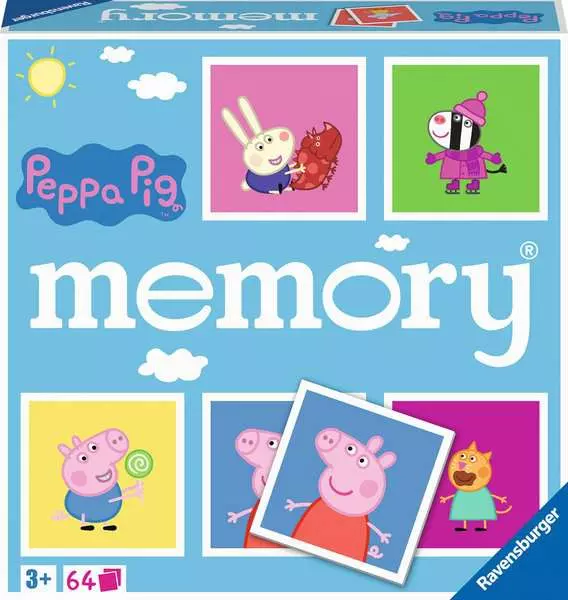 Ravensberger Matratzen memory® Peppa Pig - Kinderspiel ab 3 Jahren