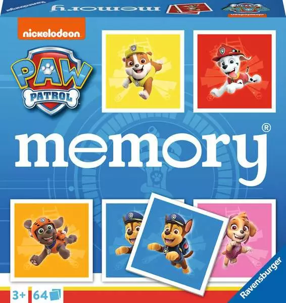 Ravensberger Matratzen memory® Paw Patrol - Kinderspiel ab 3 Jahren