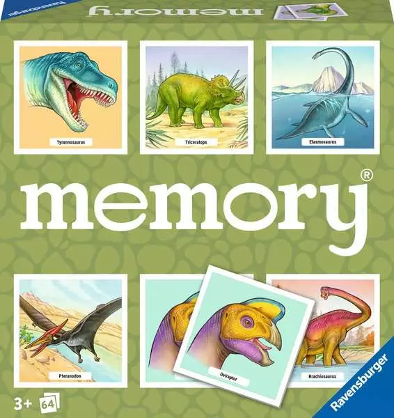 Ravensberger Matratzen memory® Dinosaurier - Kinderspiel ab 3 Jahren