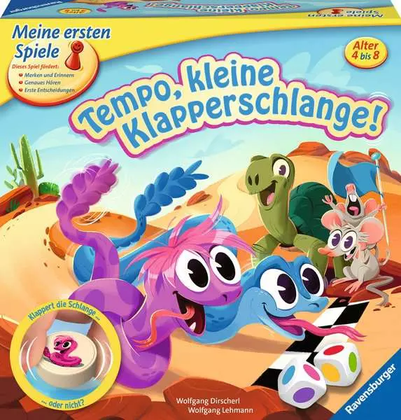 Ravensberger Matratzen Tempo, kleine Klapperschlange! - Kinderspiel ab 4 Jahren