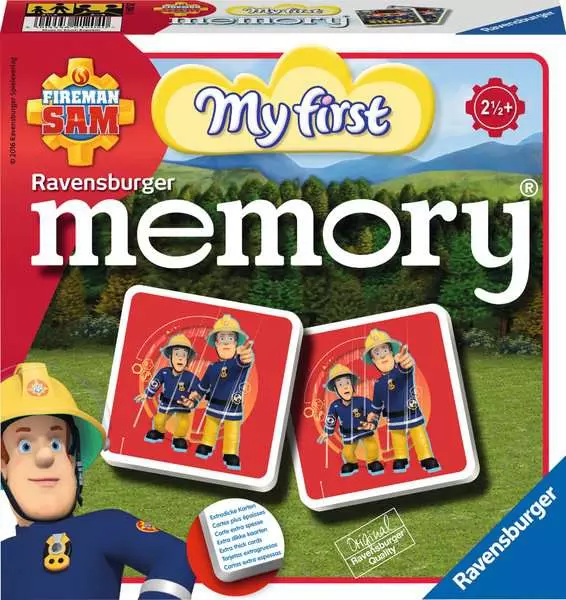 Ravensberger Matratzen Feuerwehrmann Sam My first memory® - Kinderspiel ab 2 Jahren