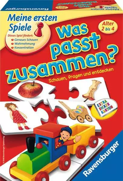 Ravensberger Matratzen Was passt zusammen? - Kinderspiel ab 2 Jahren